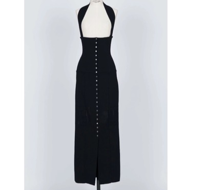 FETICO（フェティコ）　STRAPS KNIT LONG SKIRT