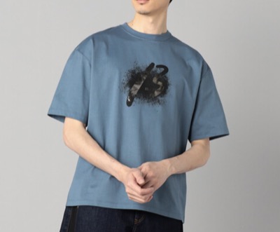 β MEN（ベータメン）　βスプレープリント Tシャツ