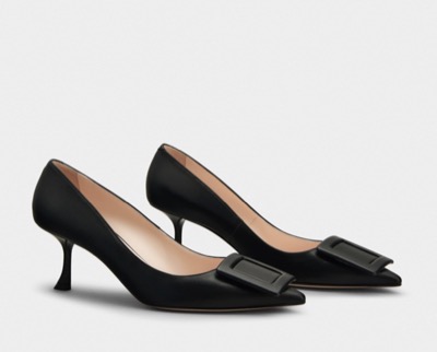 Roger Vivier（ロジェヴィヴィエ）　ナッパ レザー パンプス