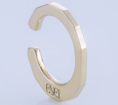 ENEY（エネイ）　FULL MOON K10YG EAR CUFF