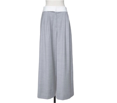 CHIEKO+（チエコプラス）　silk wool marvelt pants