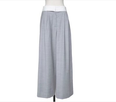 CHIEKO+（チエコプラス）　silk wool marvelt pants