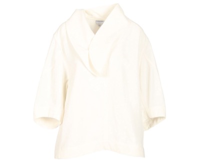 BOTTEGA VENETA（ボッテガヴェネタ）　Viscose and linen blouse