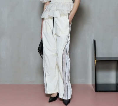MAISON SPECIAL　Color Block Sporty Pants
