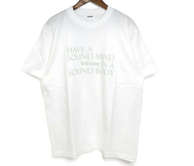 HEALTHYDENIM（ヘルシーデニム）　ロゴTシャツ(Have A Sound Mind)