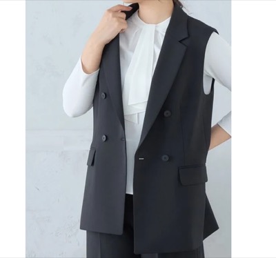 AOKI（アオキ）　2Wayストレッチツイル ベスト