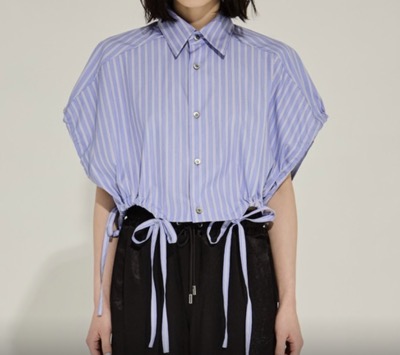 UJOH（ウジョー）　フレンチスリーブシャツ