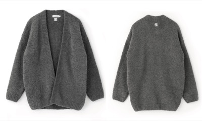 kashwére（カシウエア）　BOYFRIEND CARDIGAN