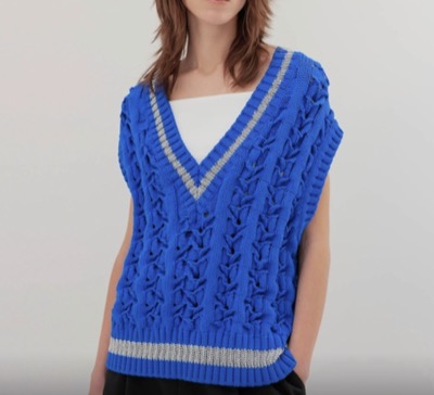 STUMBLY（スタンブリー）　Bulky Tilden Knit Vest