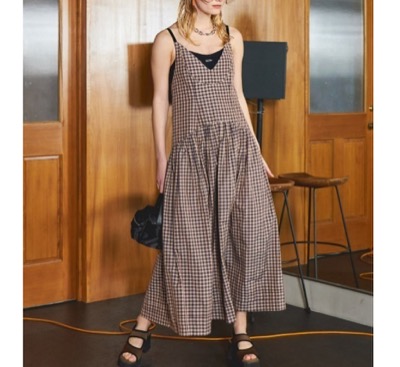 MAISON SPECIAL（メゾンスペシャル）　Tiered Volume Camisole Dress