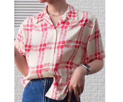 UNIQLOxMARNI（ユニクロ×マルニ）　オーバーサイズオープンカラーシャツ