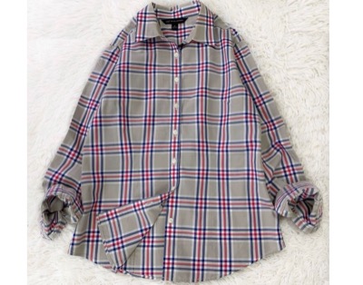 Brooks Brothers（ブルックス ブラザーズ）　コットン チェック シャツ ブラウス