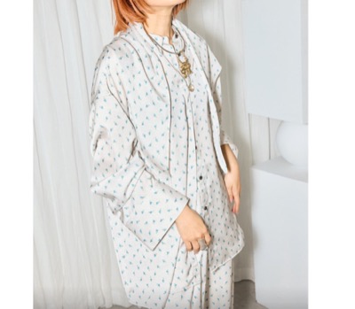 CITYSHOP（シティーショップ）　2WAY OVER SHIRT with SCARF シャツ