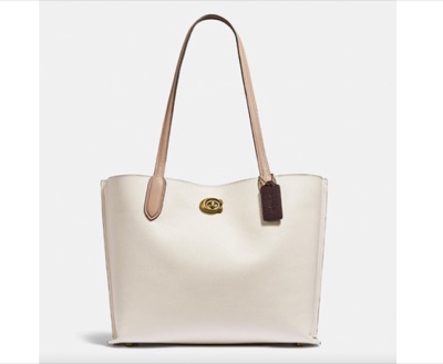 COACH（コーチ）　ウィロウ トート カラーブロック