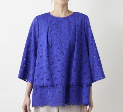 Leilian（レリアン）　レースブラウス