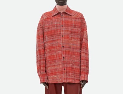 BOTTEGA VENETA（ボッテガ・ヴェネタ）　Knotted Viscose Shirt