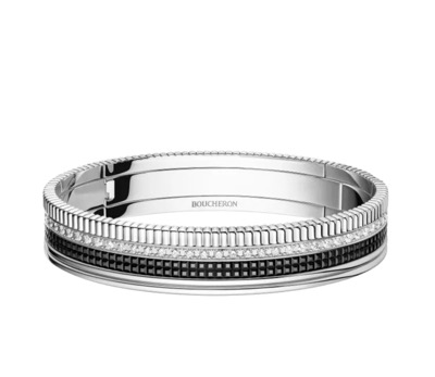 BOUCHERON（ブシュロン）　QUATRE BLACK EDITION キャトル ブラック バングル