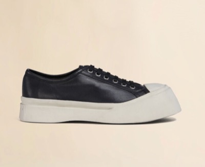 MARNI（マルニ）　ブラック ナッパレザー製Pabloスニーカー