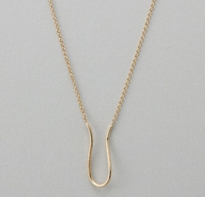 ete bijoux（エテビジュー）　K18YG ドロー ネックレス
