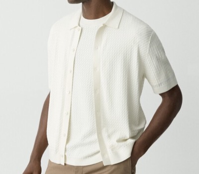Theory（セオリー）　Tactile Cotton Cairn Shirt Cardigan