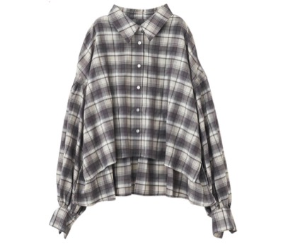 COCODEAL(ココディール) オンブレチェックシャツ