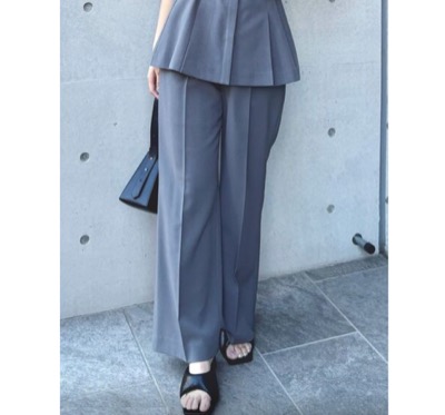 MURUA（ムルーア）　センプレワイドパンツ