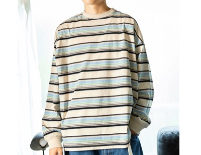 niko and…（ニコアンド）　USAコットンロングスリーブＴシャツ