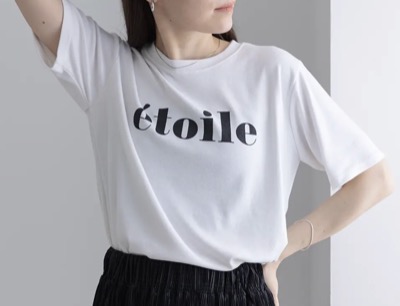 Jolie Mallette（ジョリーマレット）　etoile LogoTee
