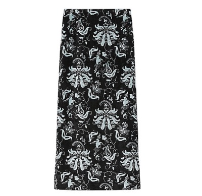 Mame Kurogouchi（マメ クロゴウチ）　Velour Jersey IーLine Skirt