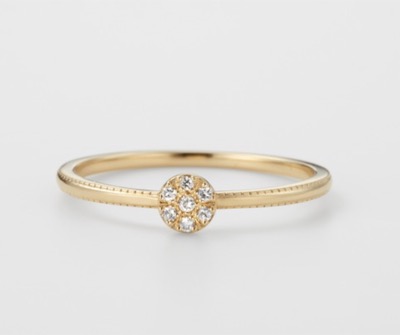 agete（アガット）　K10リング