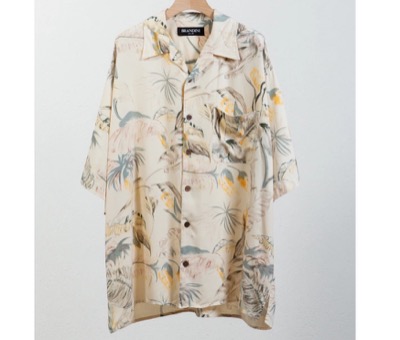 BRANDINI(ブランディーニ) all silk short sleeve shirt