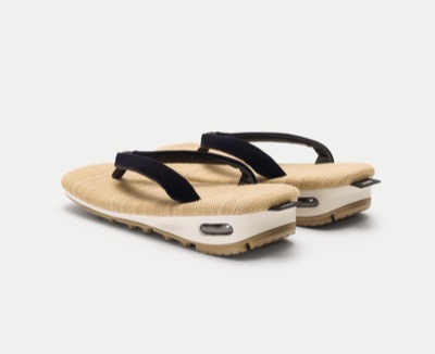 goyemon setta × sneaker unda-雲駄- BLACK