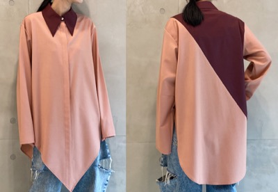 MEKKI(メッキ) TEPER ブラウス PINK/WINE