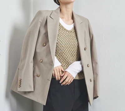 UNITED ARROWS（ユナイテッドアローズ）　6B ダブルブレスト ブレザー/ジャケット