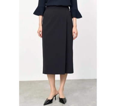 SOÉJU（ソージュ）　ストレッチファインロングタイトスカート
