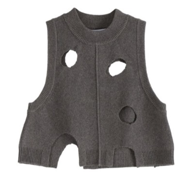 UN3D.(アンスリード) CHEESE HOLE VEST