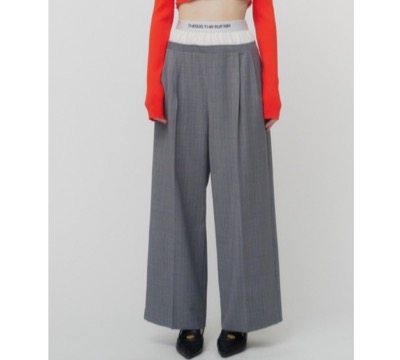 THINGS THAT MATTER(シングス ザット マター) T/W LAYERED PANTS