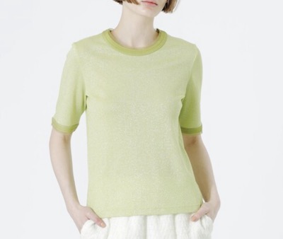 LOVELESS(ラブレス) ラメリブTシャツ