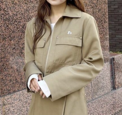 MURUA(ムルーア) ステンカラージップブルゾン