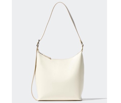 UNIQLO(ユニクロ) レザータッチスクエアショルダーバッグ