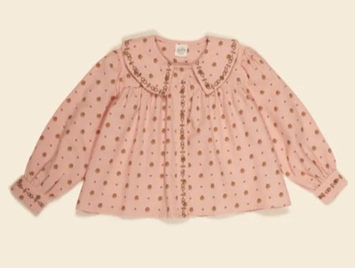 Apolina（アポリナ）　Carlotta Blouse-Meadow Calico Ribbon