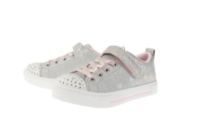 SKECHERS（スケッチャーズ）　ジュニアスニーカー トゥインクル スパークス - ヘザー チャーム