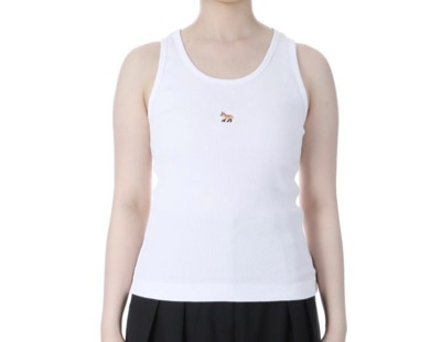 Maison Kitsune(メゾンキツネ) BABY FOX RIBBED TANK TOP