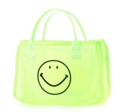 cachecache(カシュカシュ) スマイルモチーフメッシュバッグインバッグ