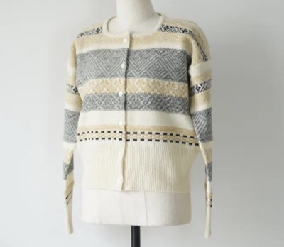 ASEEDONCLOUD(アシードンクラウド) Seiyako jacquard cardigan