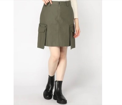 JEANASIS（ジーナシス）　ミリタリーポケットミニSK