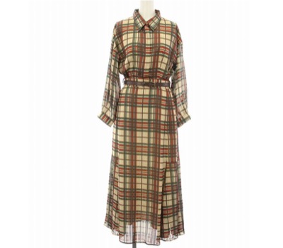 Ameri Vintage（アメリヴィンテージ）　チェックマーメイドドレス