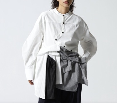 UN3D.（アンスリード）　PATTERN MIX SHIRT