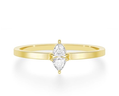 AHKAH(アーカー) セブロンロサンジュダイヤモンド リング