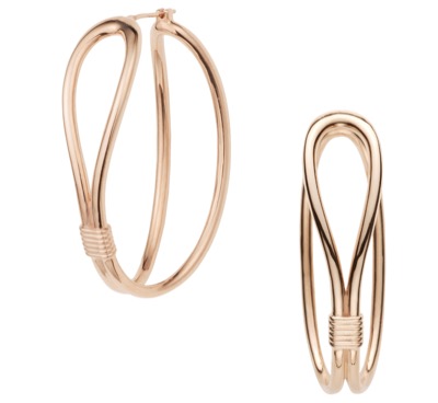 Vendome Aoyama(ヴァンドーム青山) Rattan フープピアス